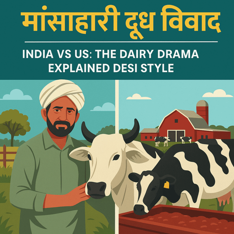 India US Dairy Trade Conflict